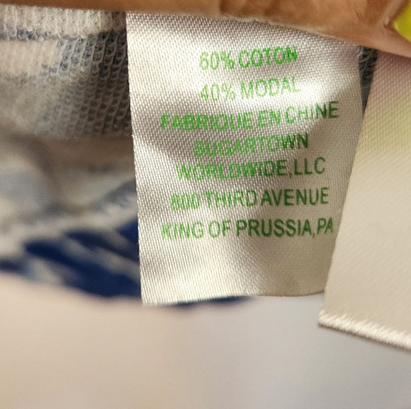 Lilly Pulitzer Angela Zip-Up Jacket Blue White Pockets Flamingos Size Small - Picture 7 of 12